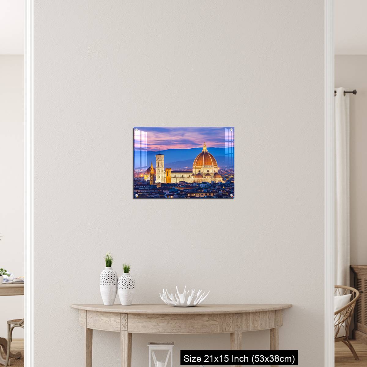 OMGs Acrylic Wall Decor – The twilight of Florence in Tuscany, Italy - Image 19