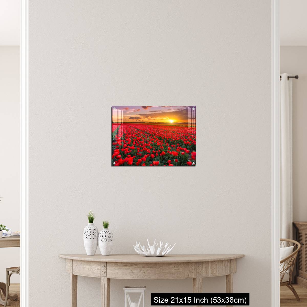 OMGs Acrylic Wall Decor – Tulip fields at sunset in the Netherlands - Image 19