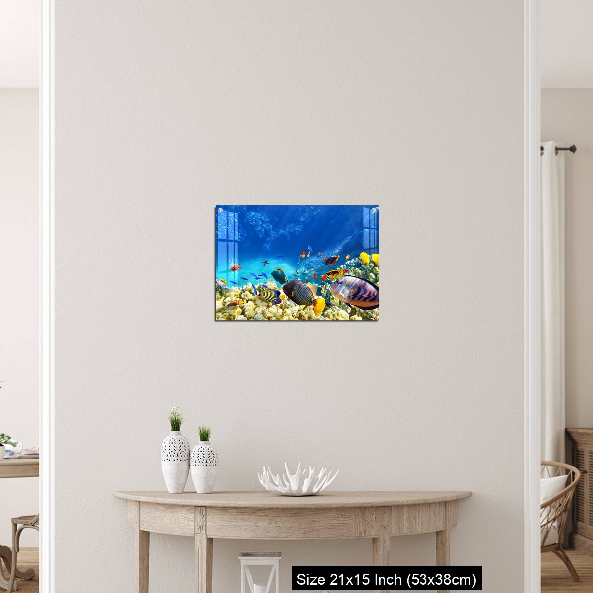 OMGs Acrylic Wall Decor – Underwater world with corals and tropical fish. - Image 19
