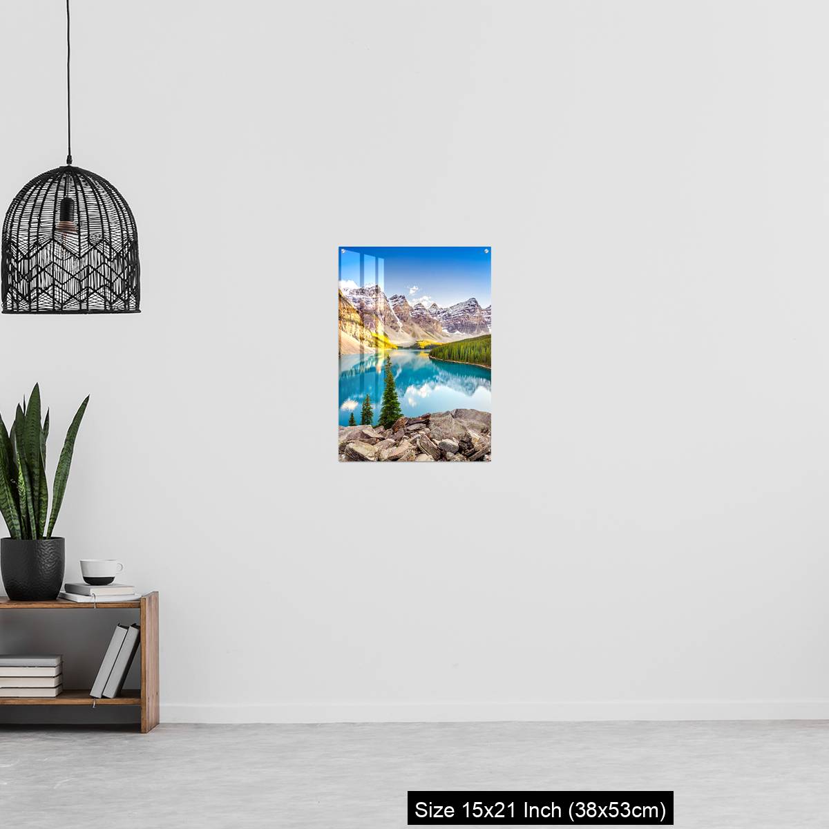 OMGs Acrylic Wall Decor – Landscape view of Moraine lake in Canadian Rocky Mountains - Image 20