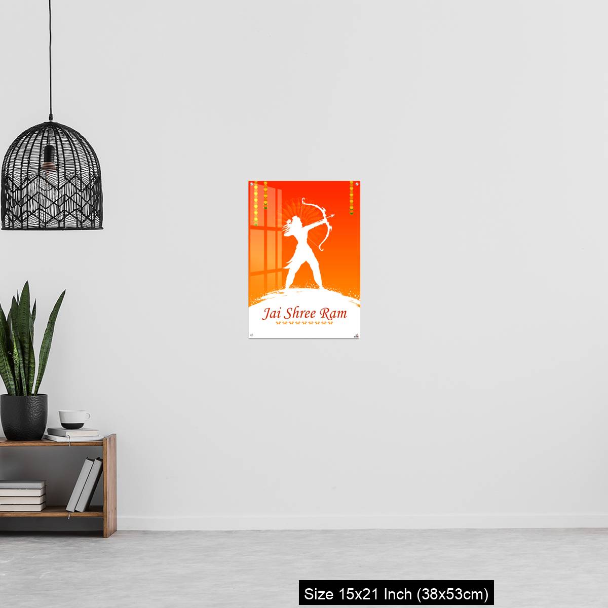 OMGs Acrylic Wall Decor – Lord Rama with bow arrow - Image 20