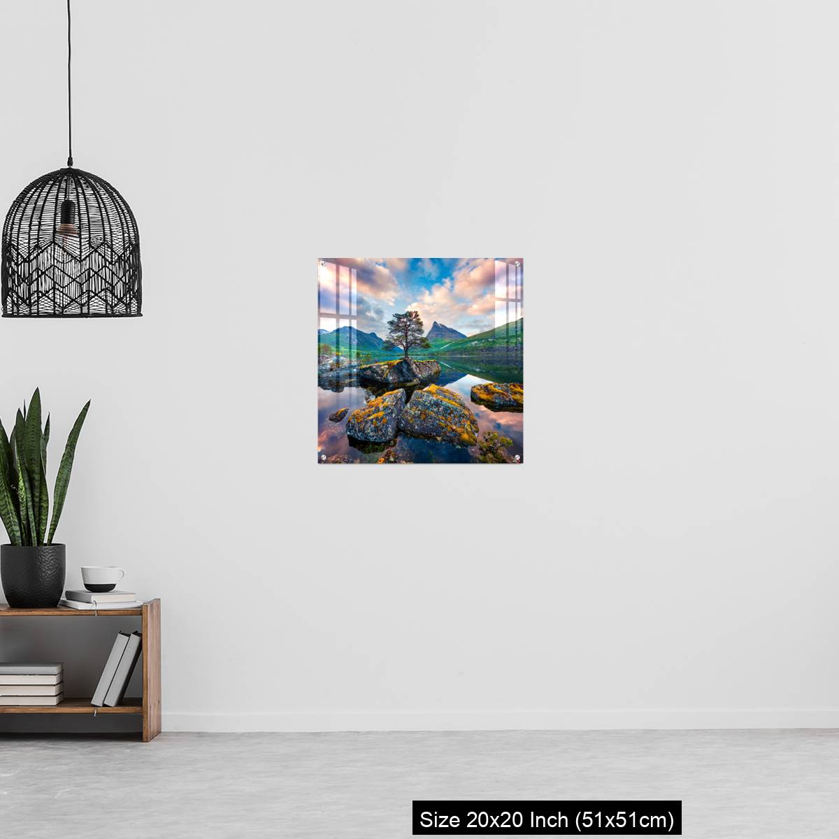 OMGs Acrylic Wall Decor – Fantastic summer sunrise on the Innerdalsvatna lake - Image 20