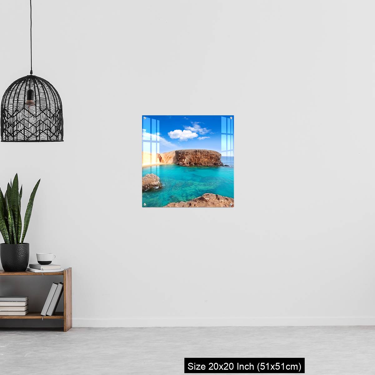 OMGs Acrylic Wall Decor – Lanzarote El Papagayo Playa Beach in Canaries - Image 20