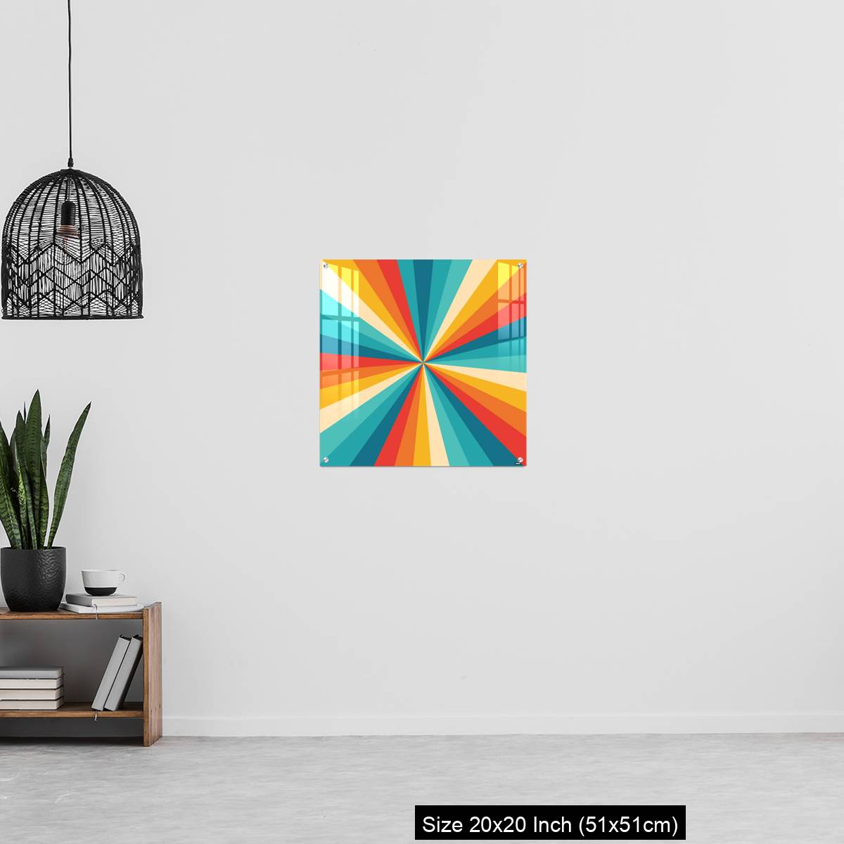 OMGs Acrylic Wall Decor – Sunburst Retro - Image 20