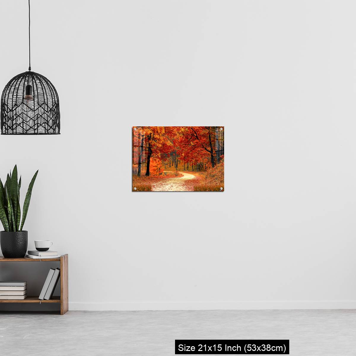 OMGs Acrylic Wall Decor – England-Foggy path in the autumn park - Image 20