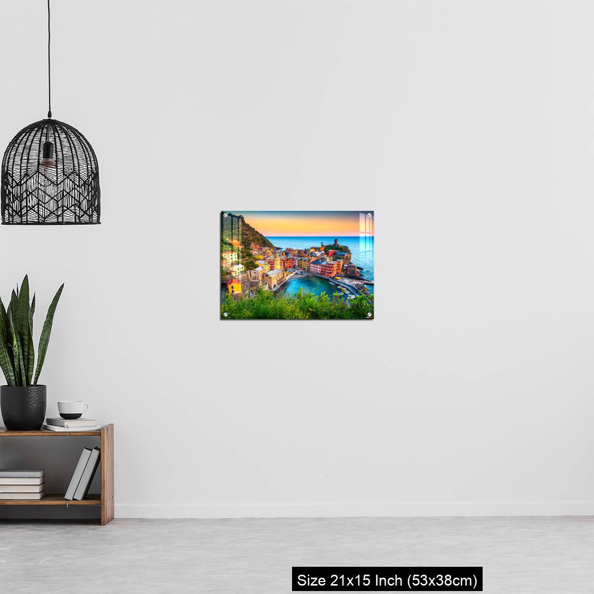OMGs Acrylic Wall Decor – Famous touristic town of Liguria with beaches and colorful houses - Image 20