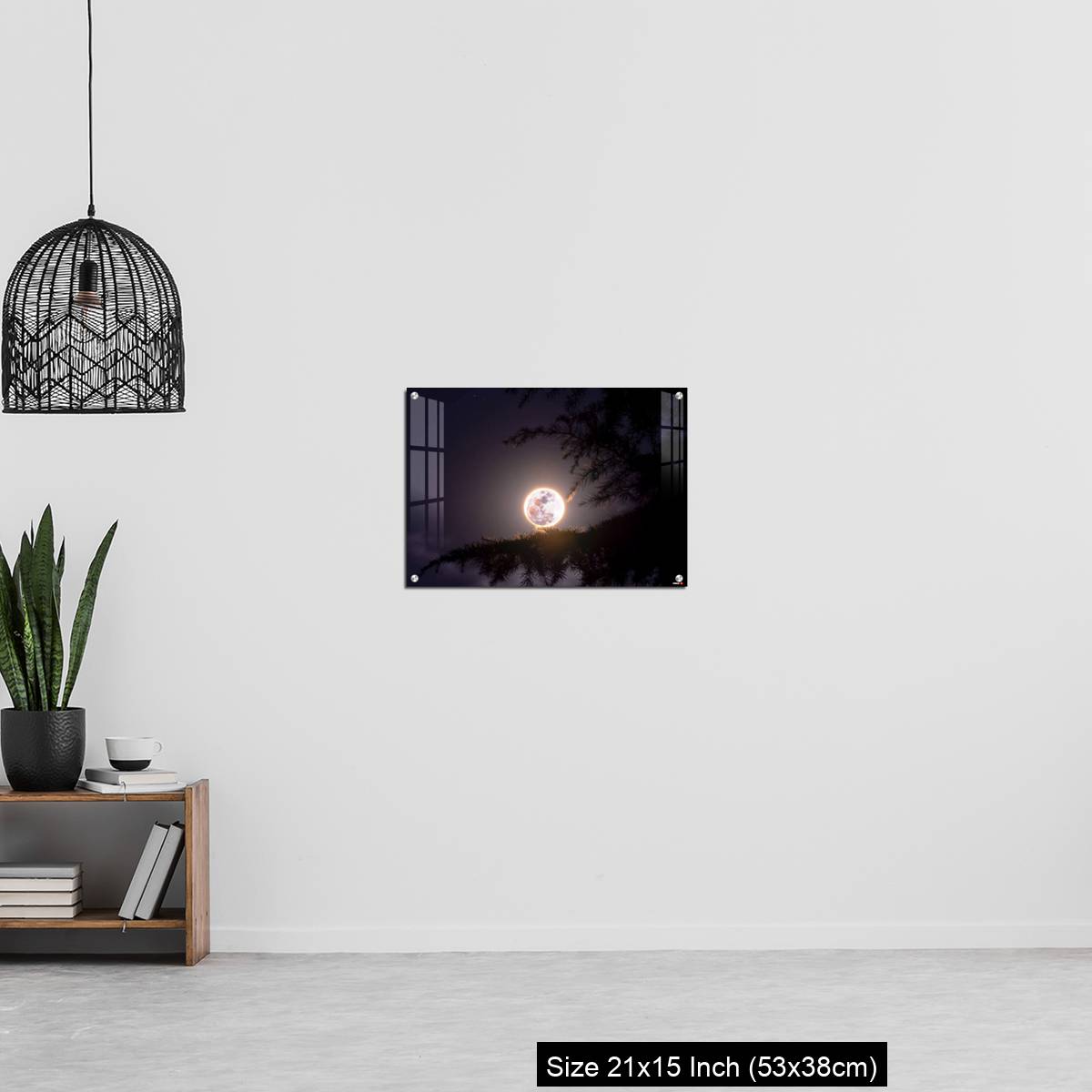 OMGs Acrylic Wall Decor – February's full Moon - The Snow Moon - Image 20