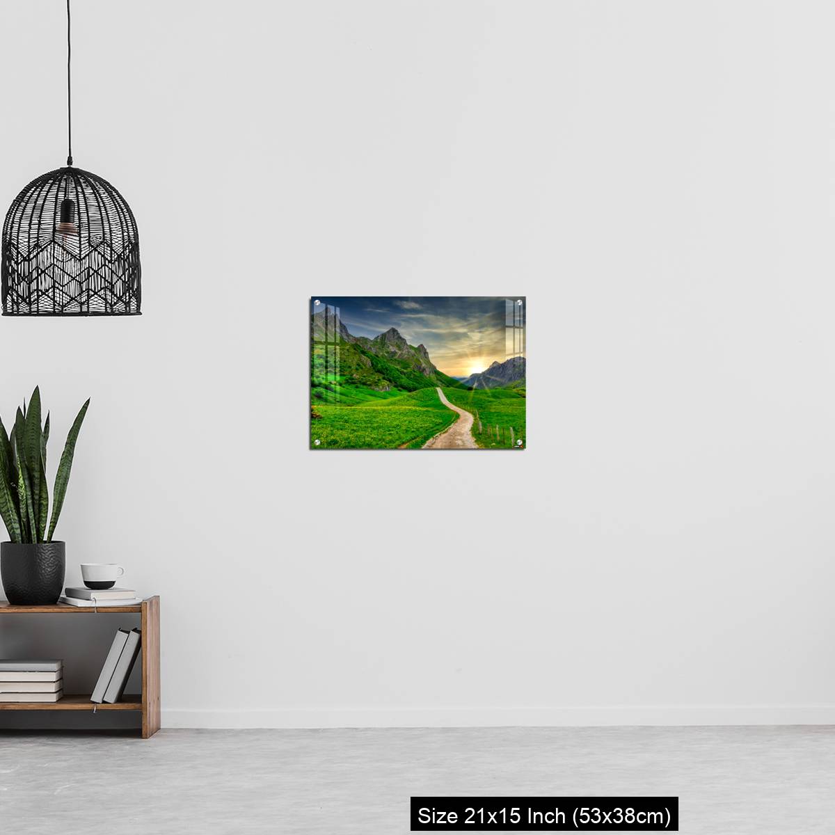 OMGs Acrylic Wall Decor – Track and mountains in Valle del Lago, Somiedo Nature Park, Asturias, Spain - Image 20