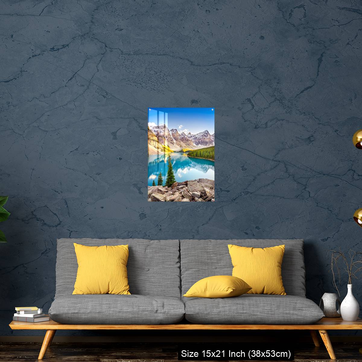 OMGs Acrylic Wall Decor – Landscape view of Moraine lake in Canadian Rocky Mountains - Image 21