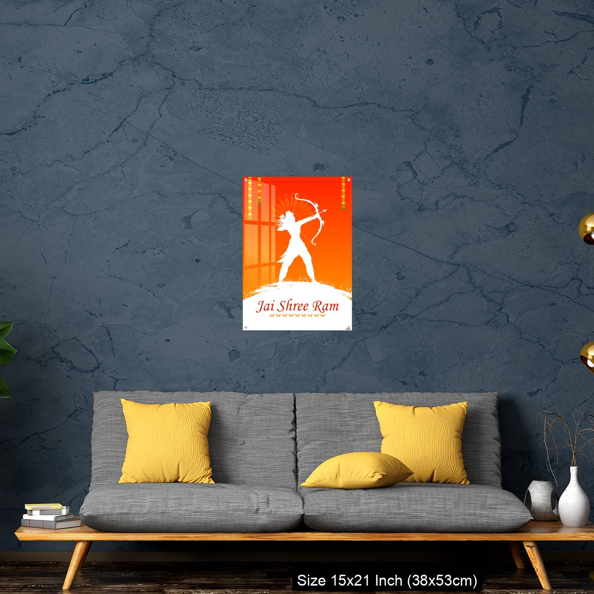 OMGs Acrylic Wall Decor – Lord Rama with bow arrow - Image 21