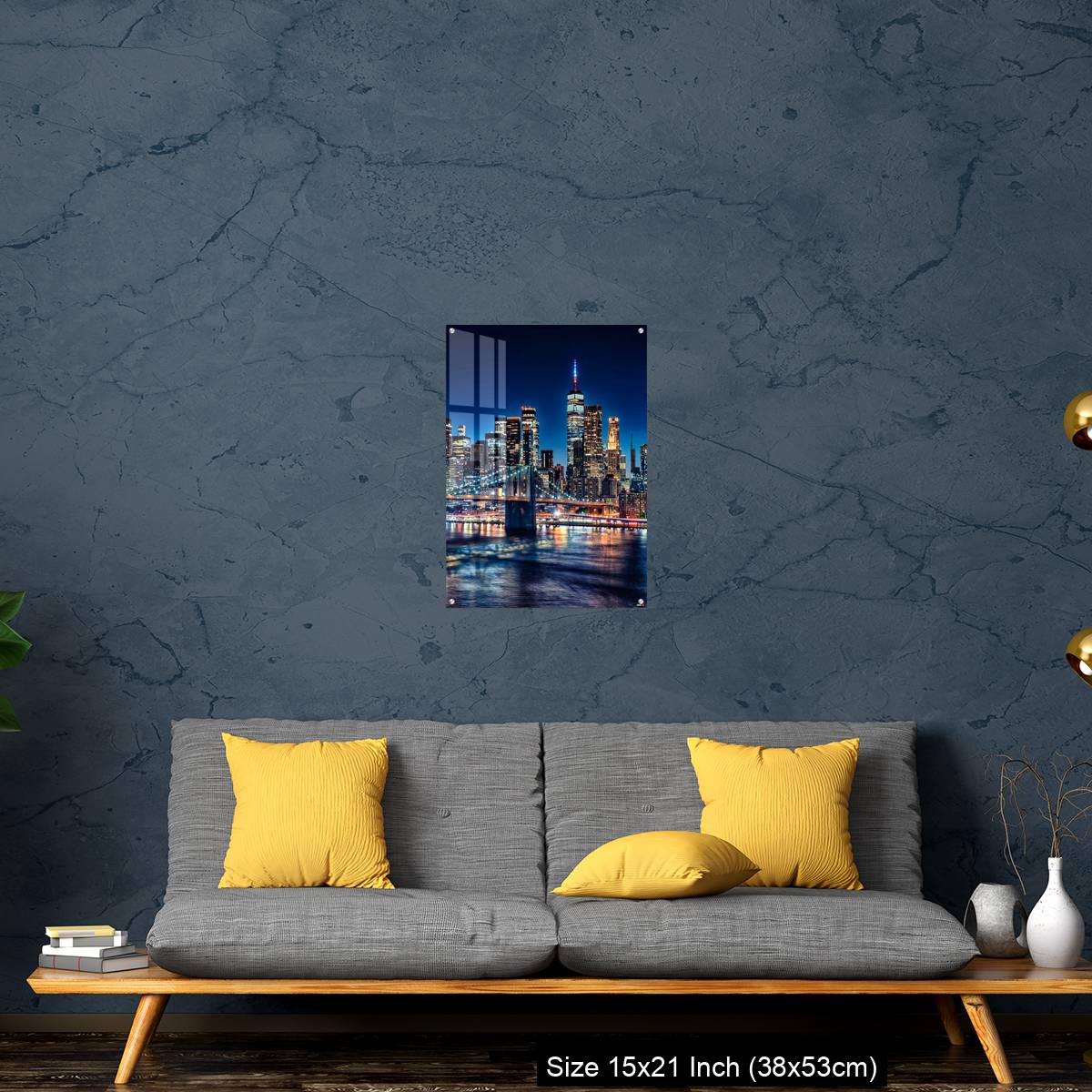 OMGs Acrylic Wall Decor – New York City by night, United States - Image 21