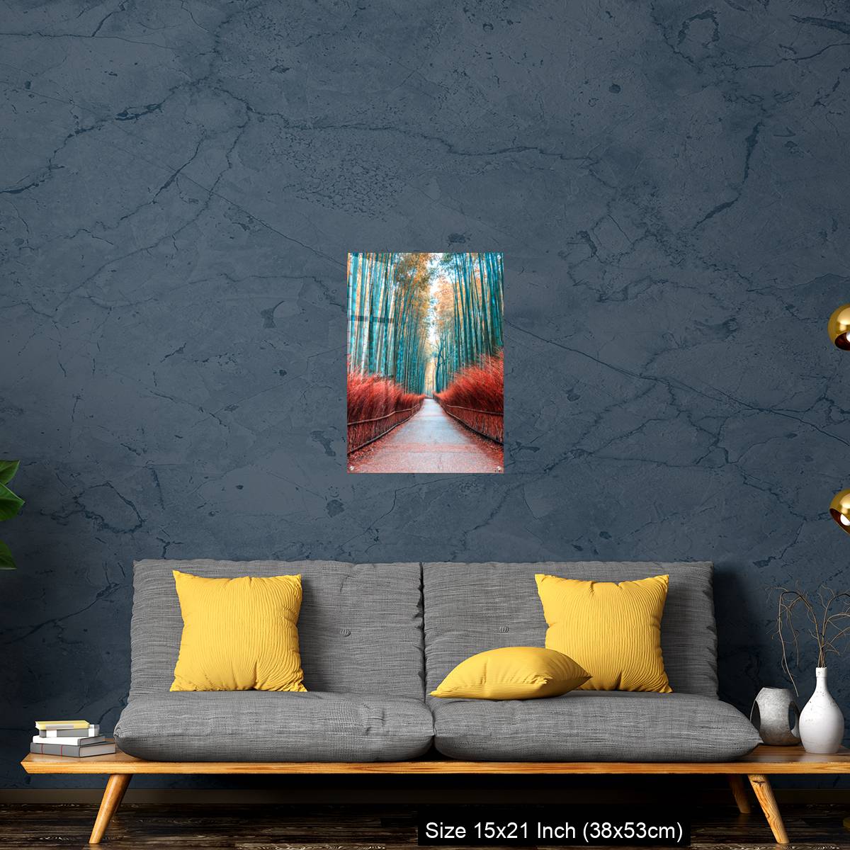 OMGs Acrylic Wall Decor – walkway bamboo tunnel named Arashiyama bamboo forest in Kyoto, Tourist landmark of Japan - Image 21