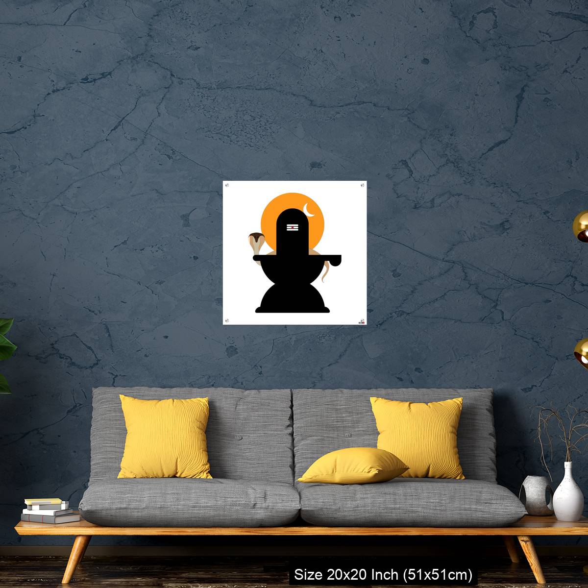 OMGs Acrylic Wall Decor – Shiva Lingam  with snake - Image 21