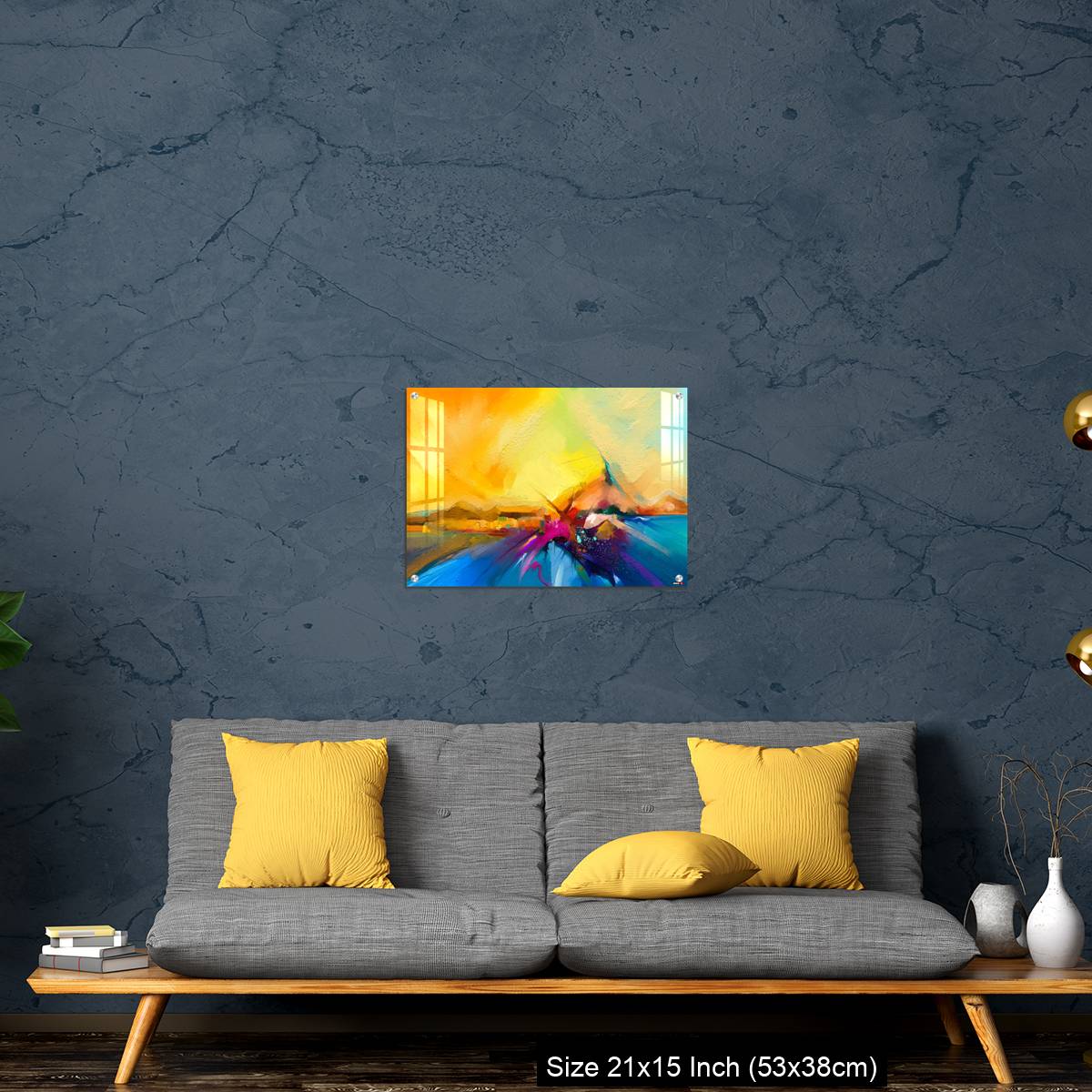 OMGs Acrylic Wall Decor – Colorful oil painting on canvas texture. - Image 21