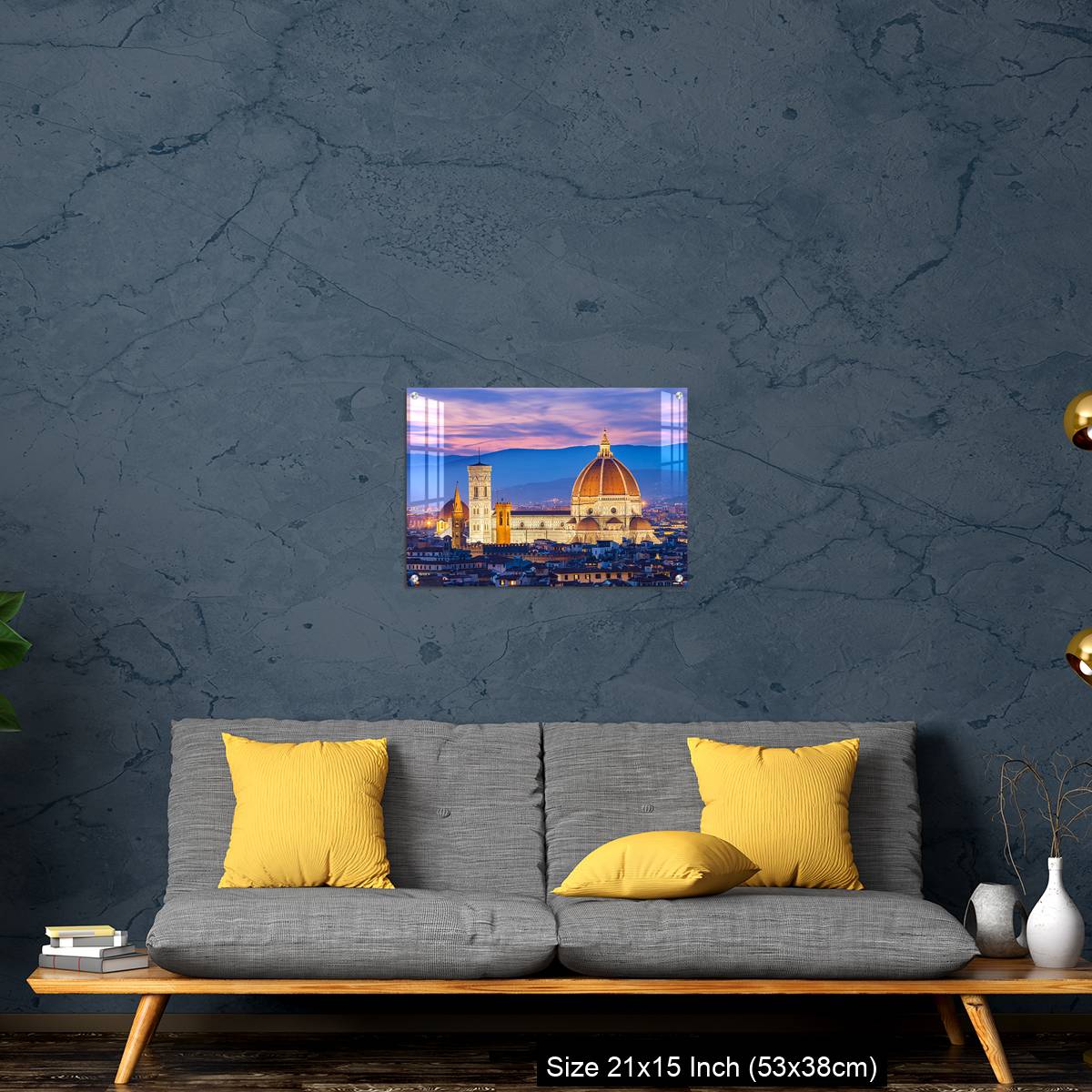 OMGs Acrylic Wall Decor – The twilight of Florence in Tuscany, Italy - Image 21