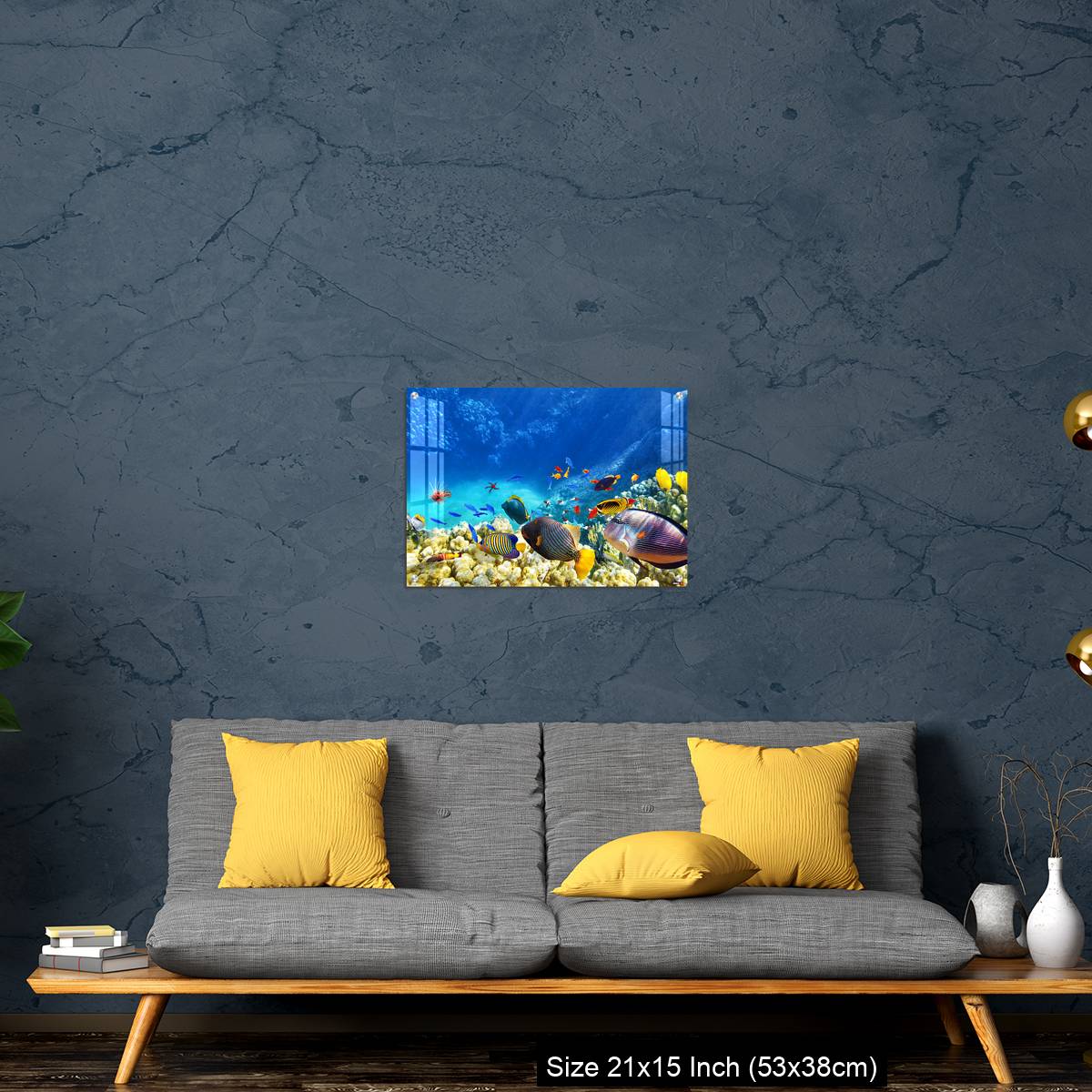 OMGs Acrylic Wall Decor – Underwater world with corals and tropical fish. - Image 21