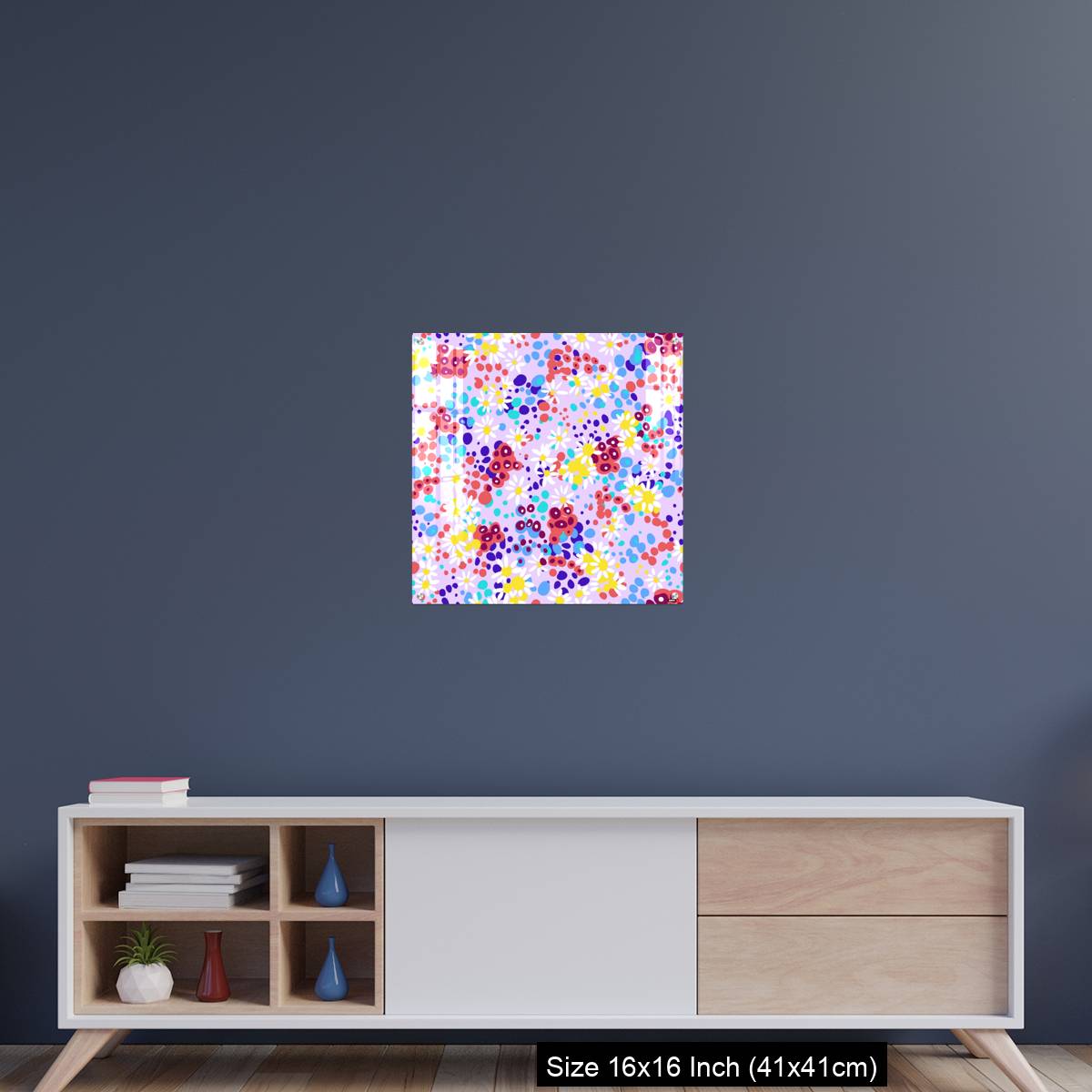 OMGs Acrylic Wall Decor – Bright nature summer floral background - Image 22