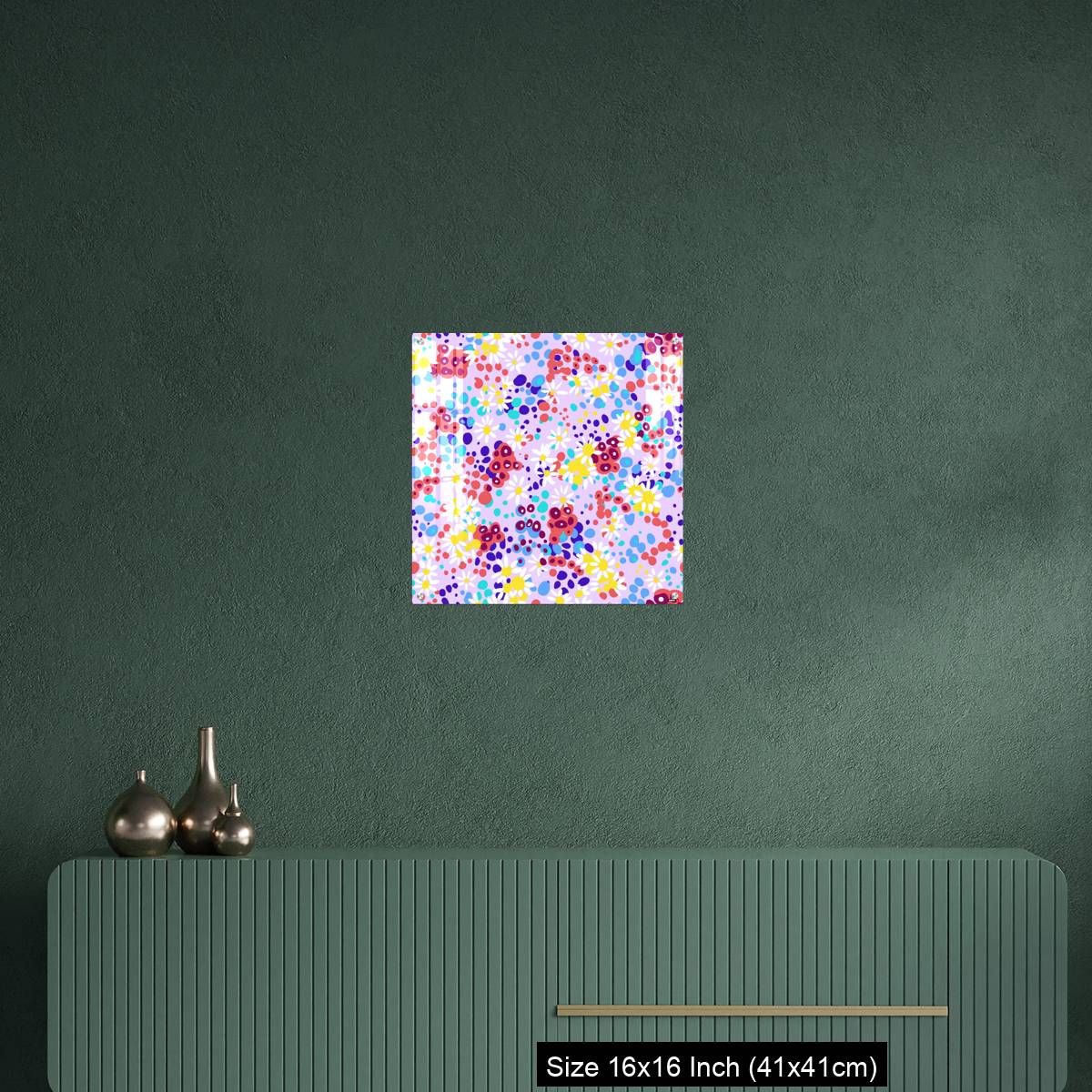 OMGs Acrylic Wall Decor – Bright nature summer floral background - Image 23