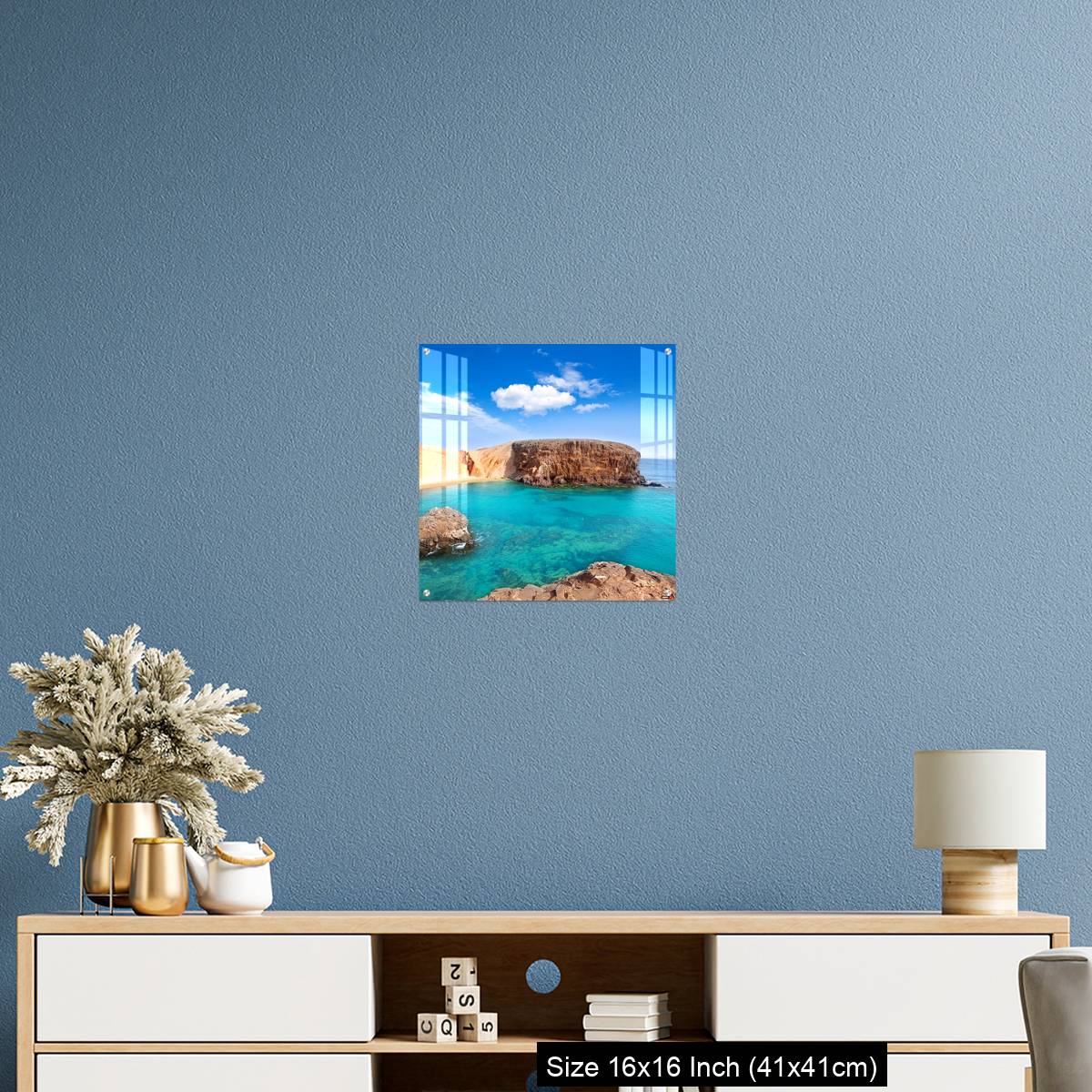 OMGs Acrylic Wall Decor – Lanzarote El Papagayo Playa Beach in Canaries - Image 24