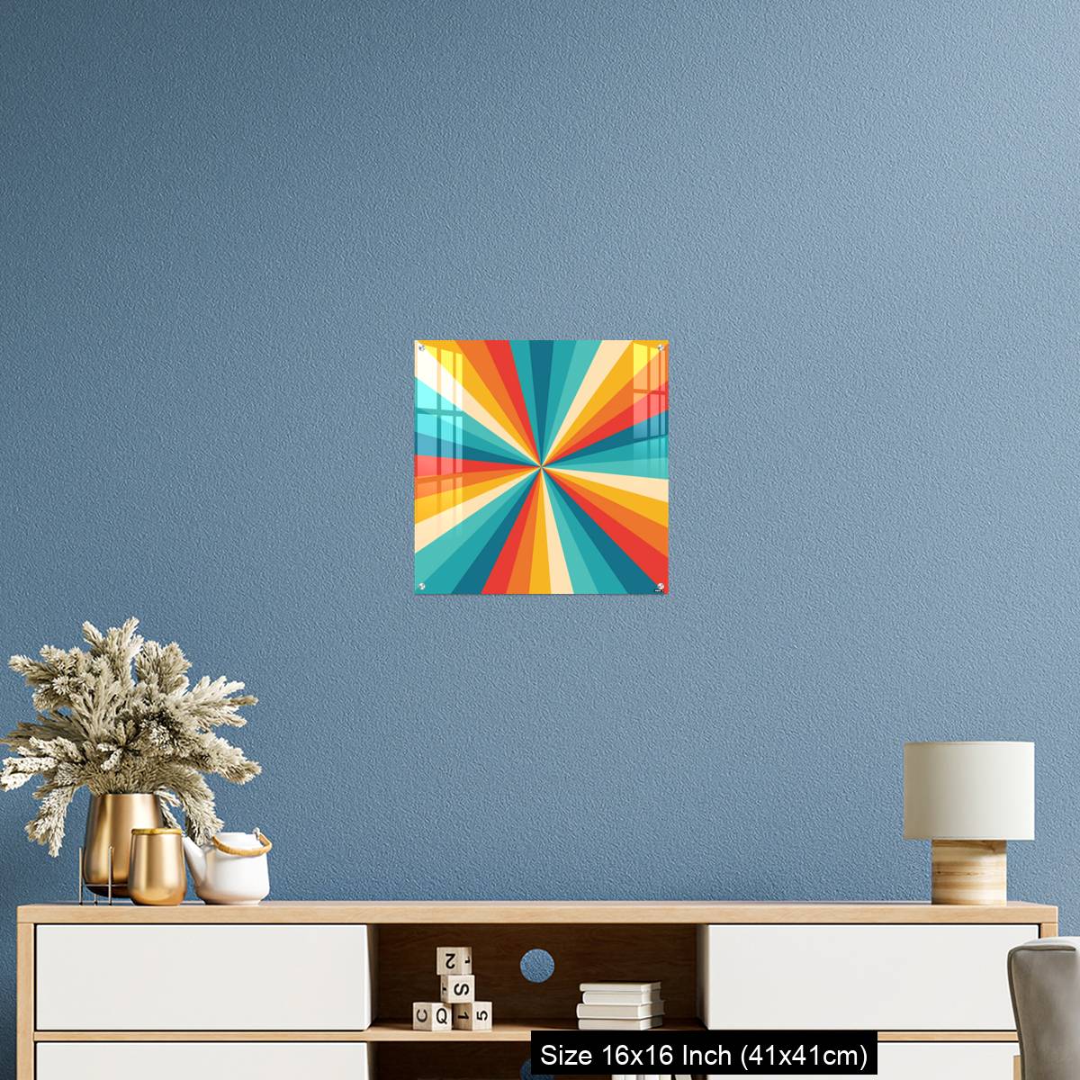 OMGs Acrylic Wall Decor – Sunburst Retro - Image 24