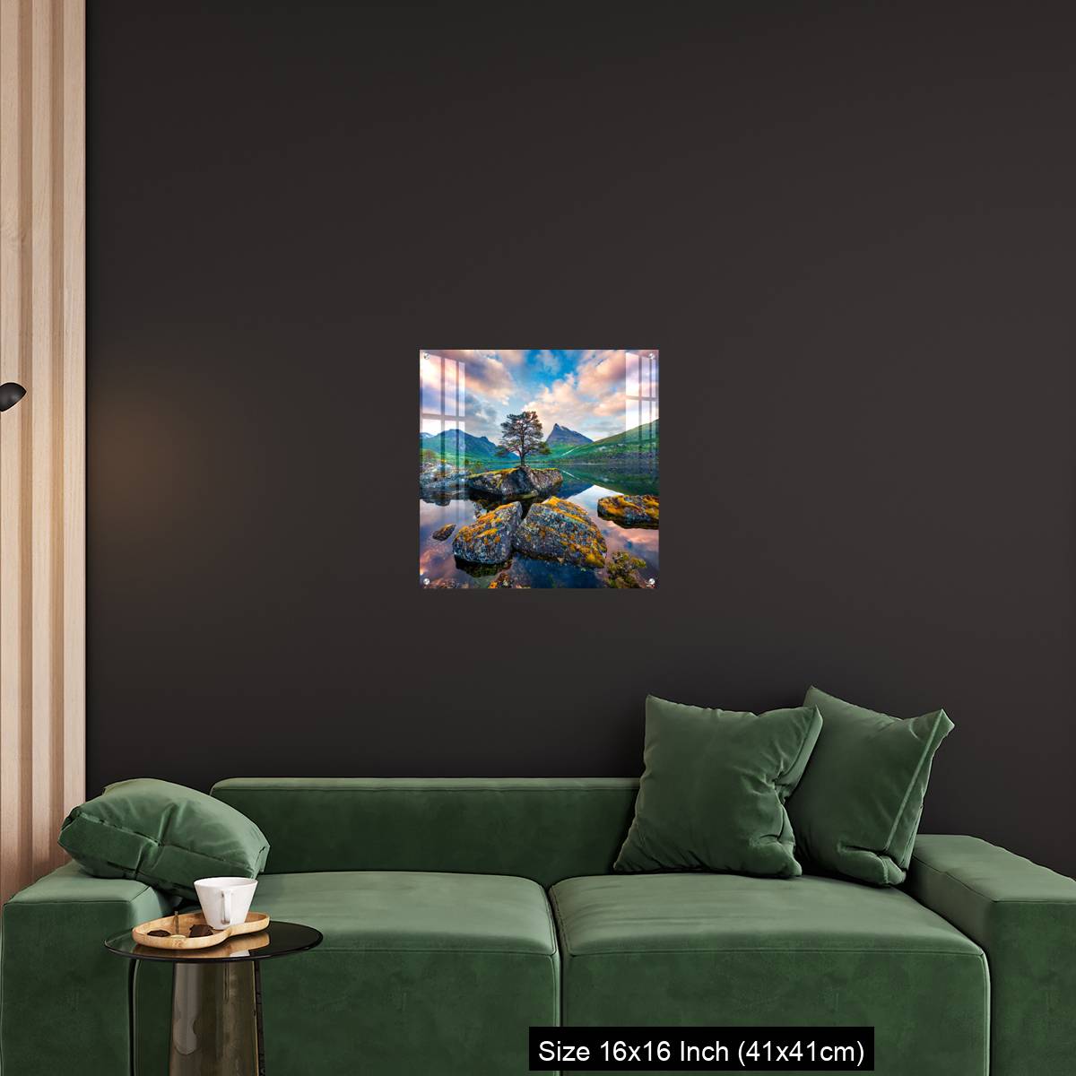 OMGs Acrylic Wall Decor – Fantastic summer sunrise on the Innerdalsvatna lake - Image 25