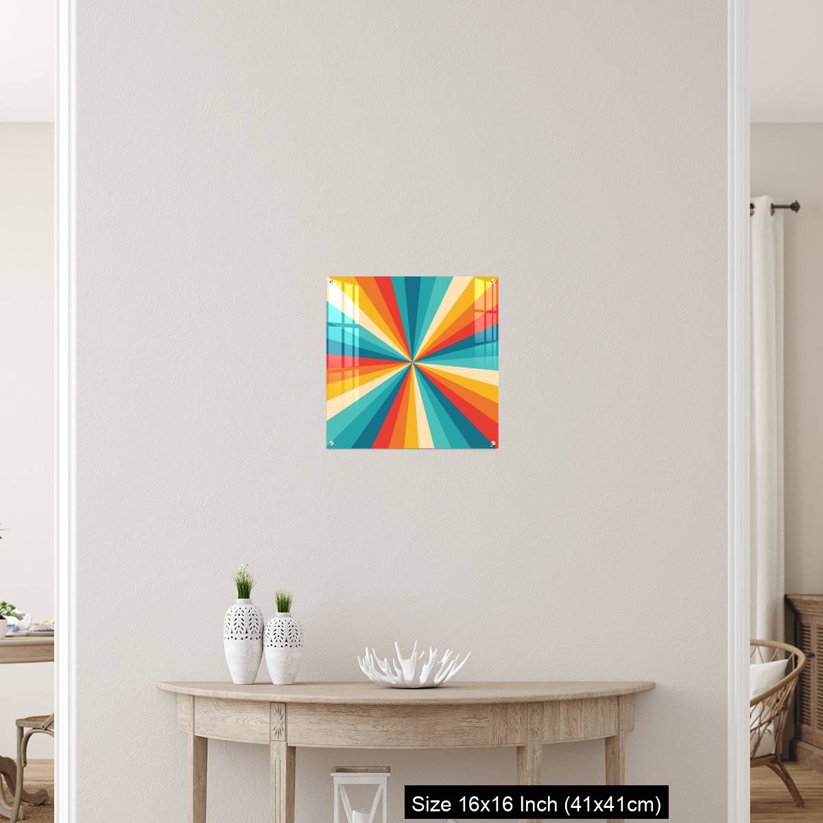 OMGs Acrylic Wall Decor – Sunburst Retro - Image 26