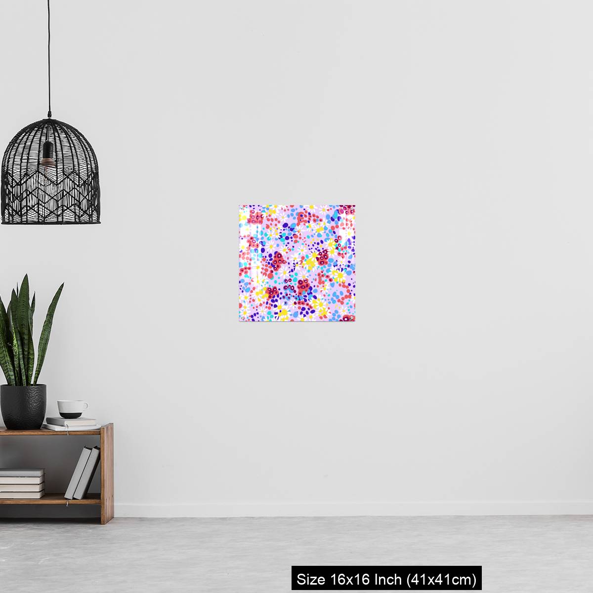 OMGs Acrylic Wall Decor – Bright nature summer floral background - Image 27