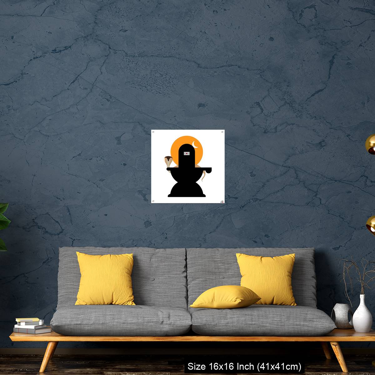OMGs Acrylic Wall Decor – Shiva Lingam  with snake - Image 28