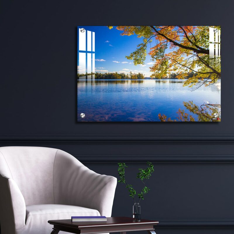 OMGs Acrylic Wall Decor - Autumn Lake