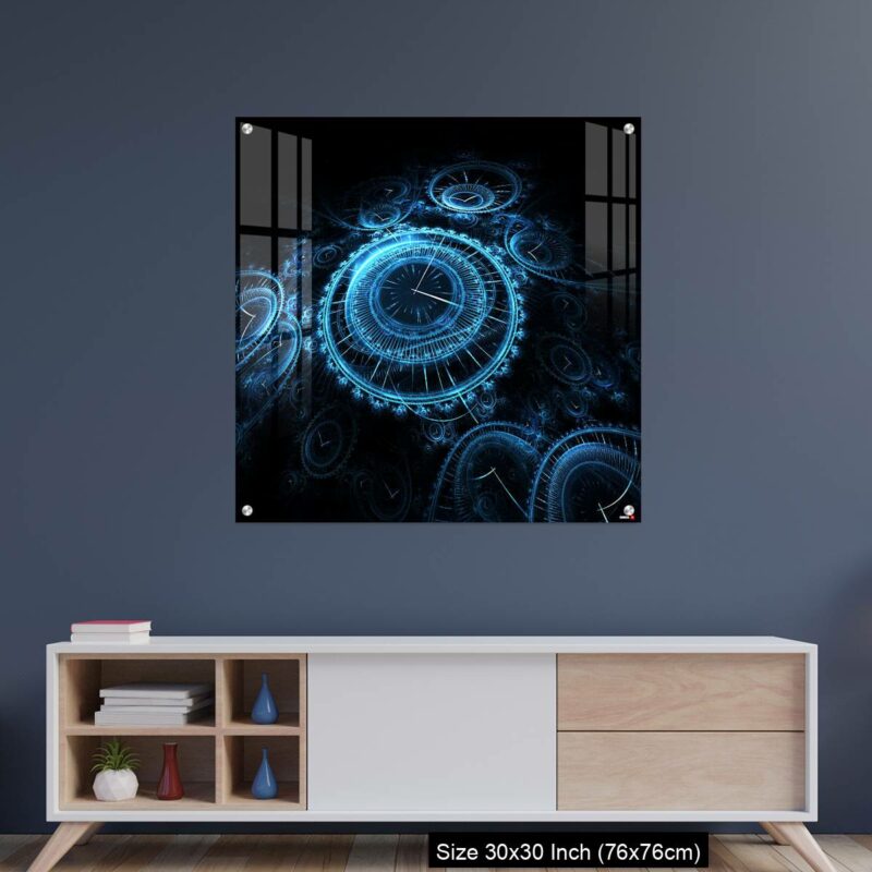 OMGs Acrylic Wall Decor – time