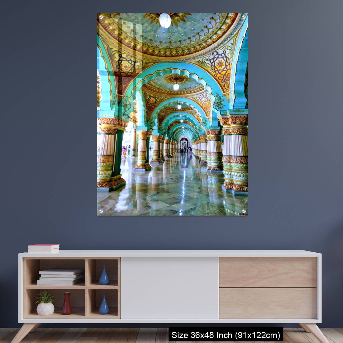 OMGs Acrylic Wall Decor – Mysuru palace inside view.