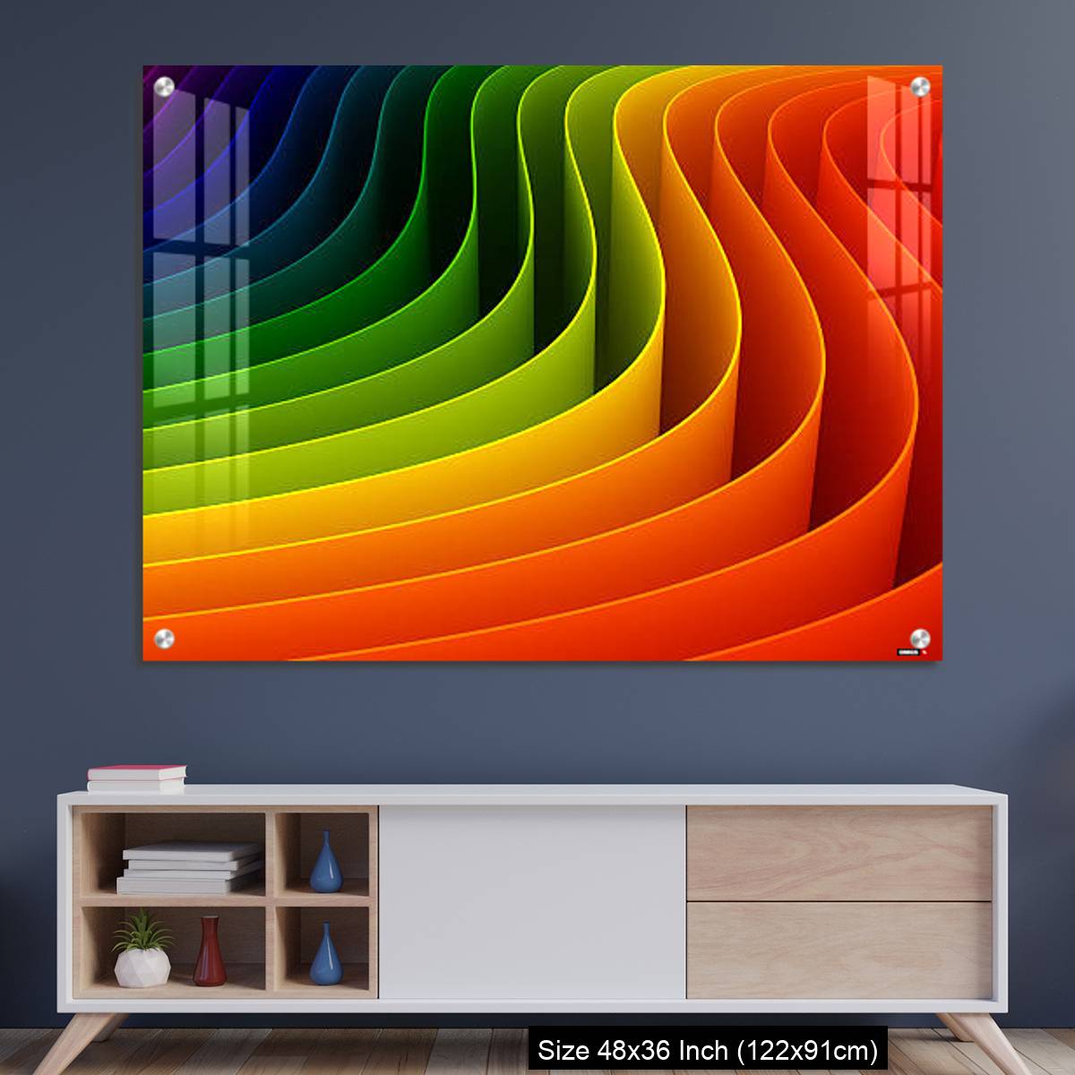 OMGs Acrylic Wall Decor – 3d colorful background