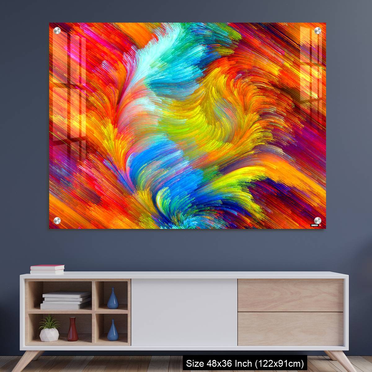 OMGs Acrylic Wall Decor – Color Abstraction