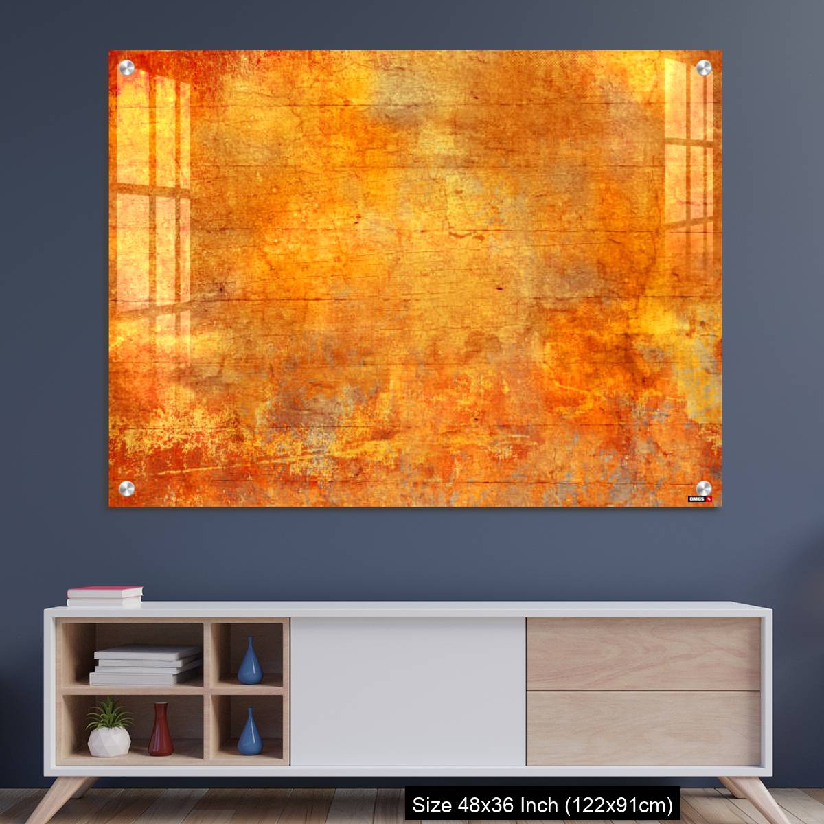 OMGs Acrylic Wall Decor – Fall colors background texture