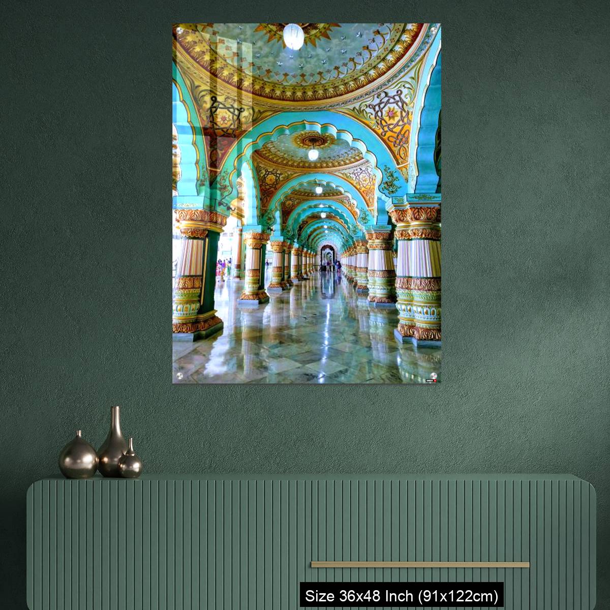 OMGs Acrylic Wall Decor – Mysuru palace inside view. - Image 2