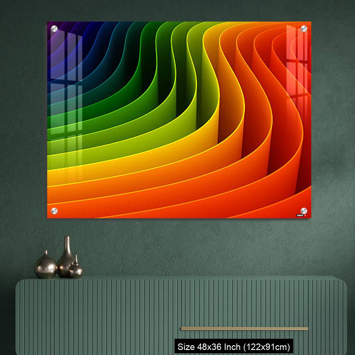 OMGs Acrylic Wall Decor – 3d colorful background - Image 2