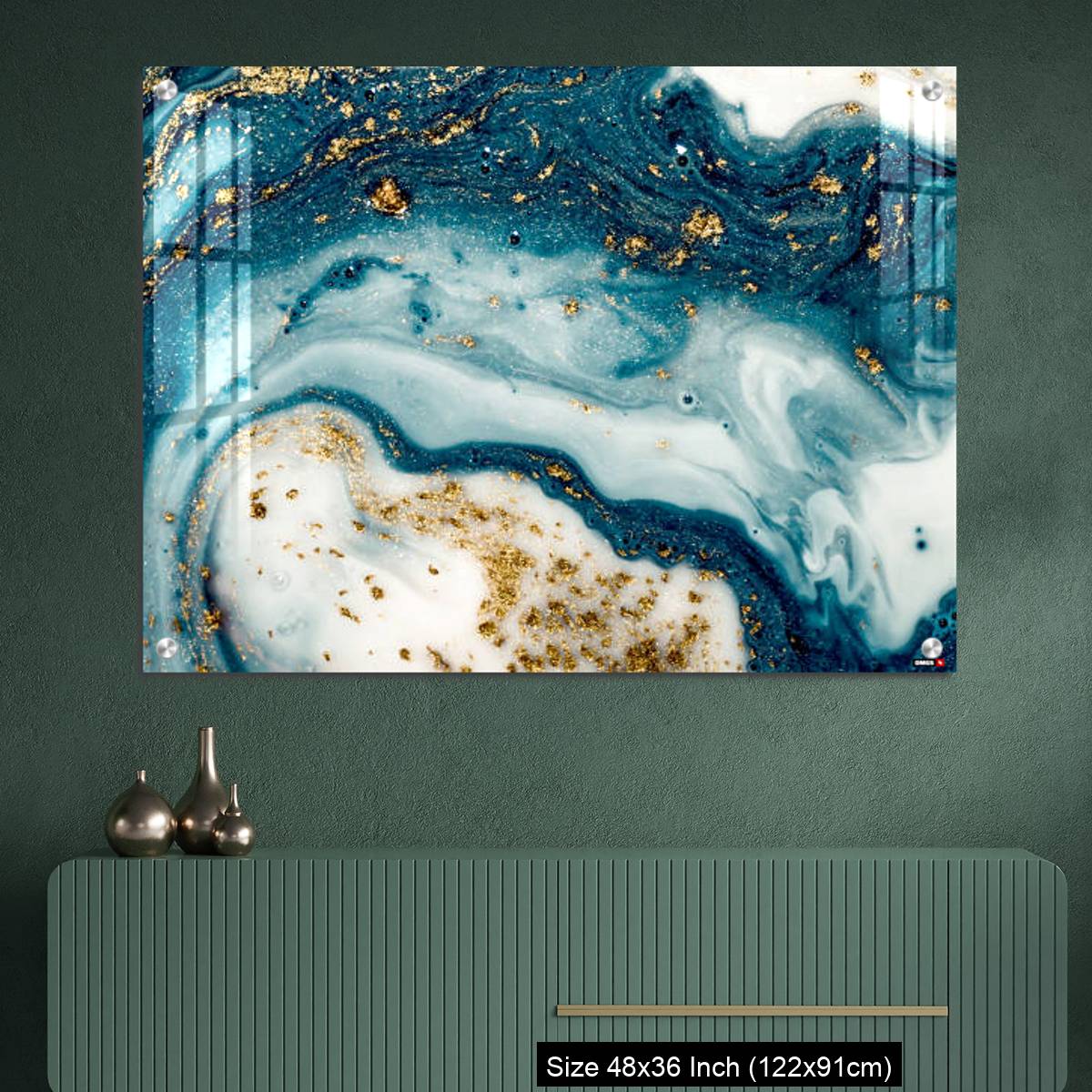 OMGs Acrylic Wall Decor – Natural luxury. Ancient oriental drawing technique. - Image 2