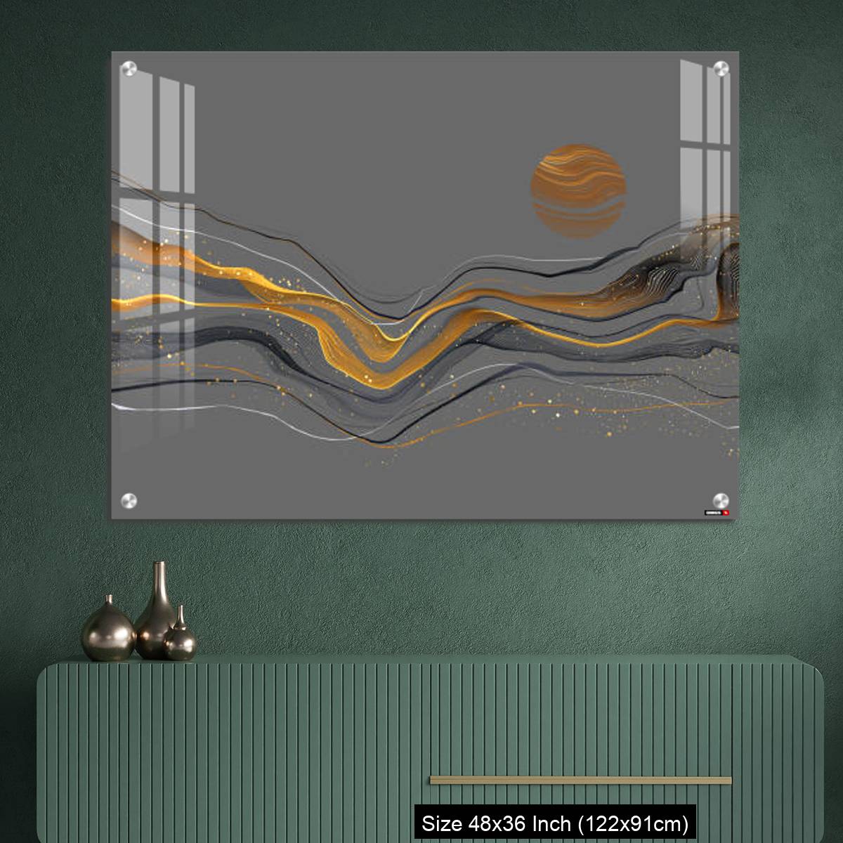 OMGs Acrylic Wall Decor – Trendy landscape, graphic poster, cards. - Image 2