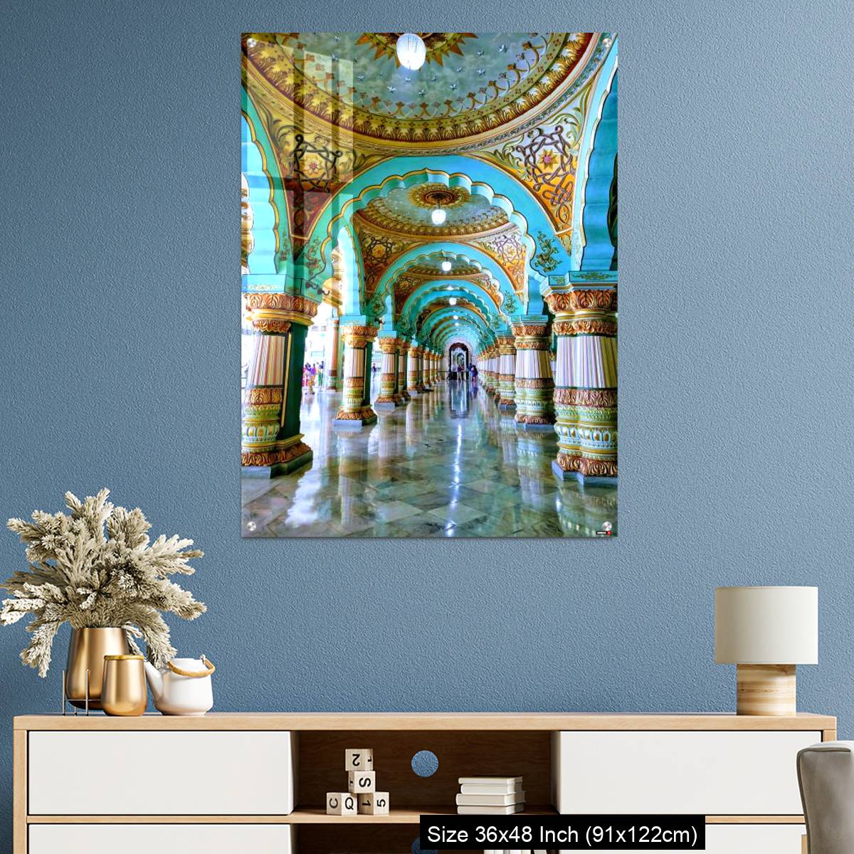 OMGs Acrylic Wall Decor – Mysuru palace inside view. - Image 3