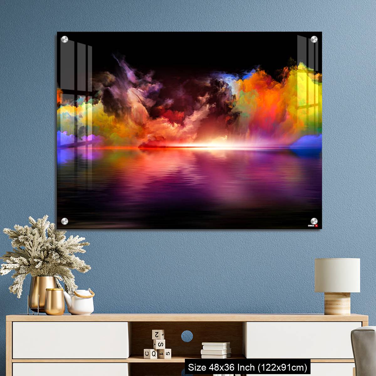 OMGs Acrylic Wall Decor – Acceleration of Colors - Image 3