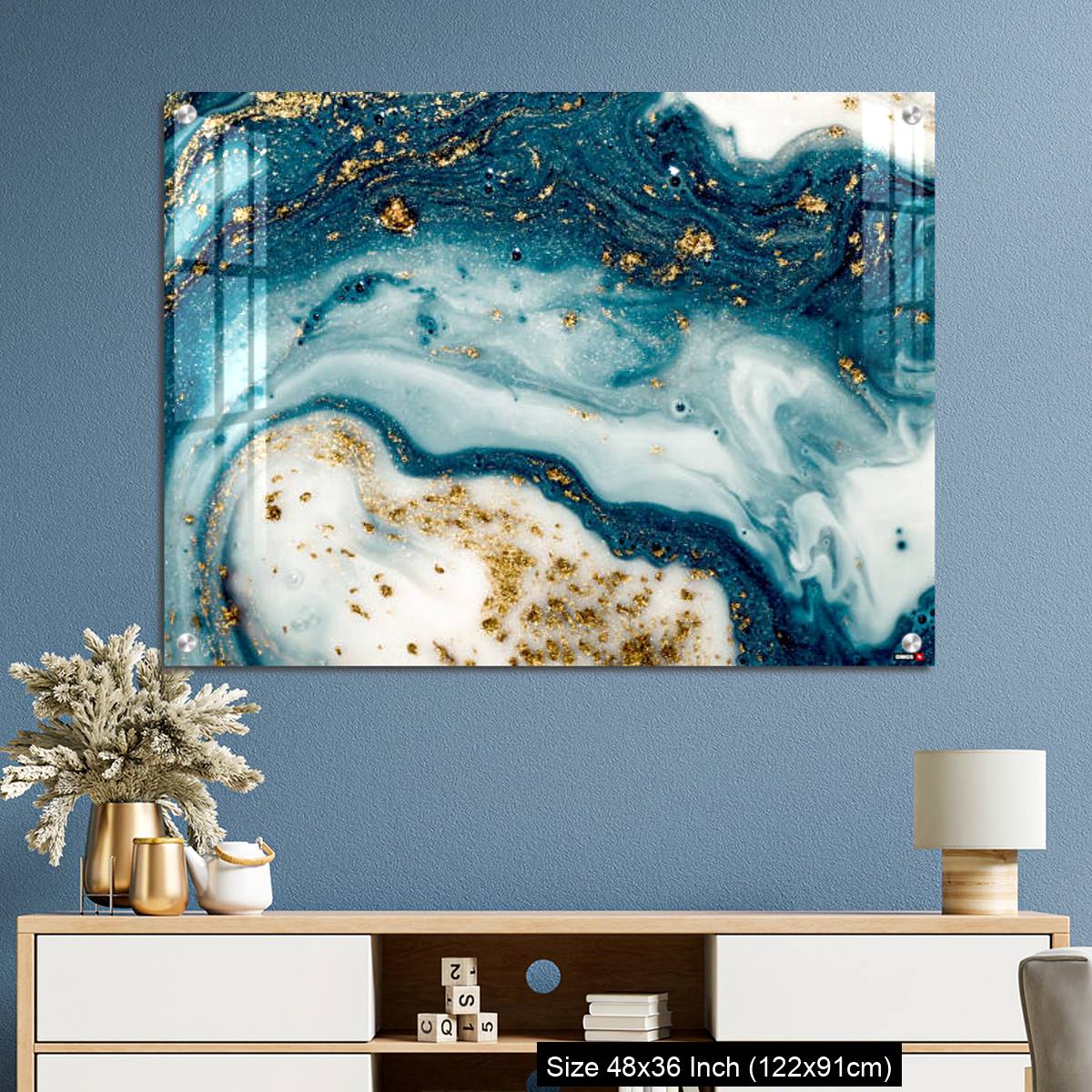 OMGs Acrylic Wall Decor – Natural luxury. Ancient oriental drawing technique. - Image 3