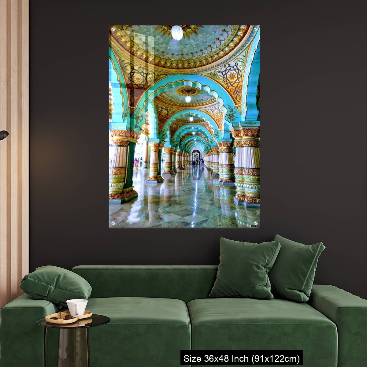 OMGs Acrylic Wall Decor – Mysuru palace inside view. - Image 4