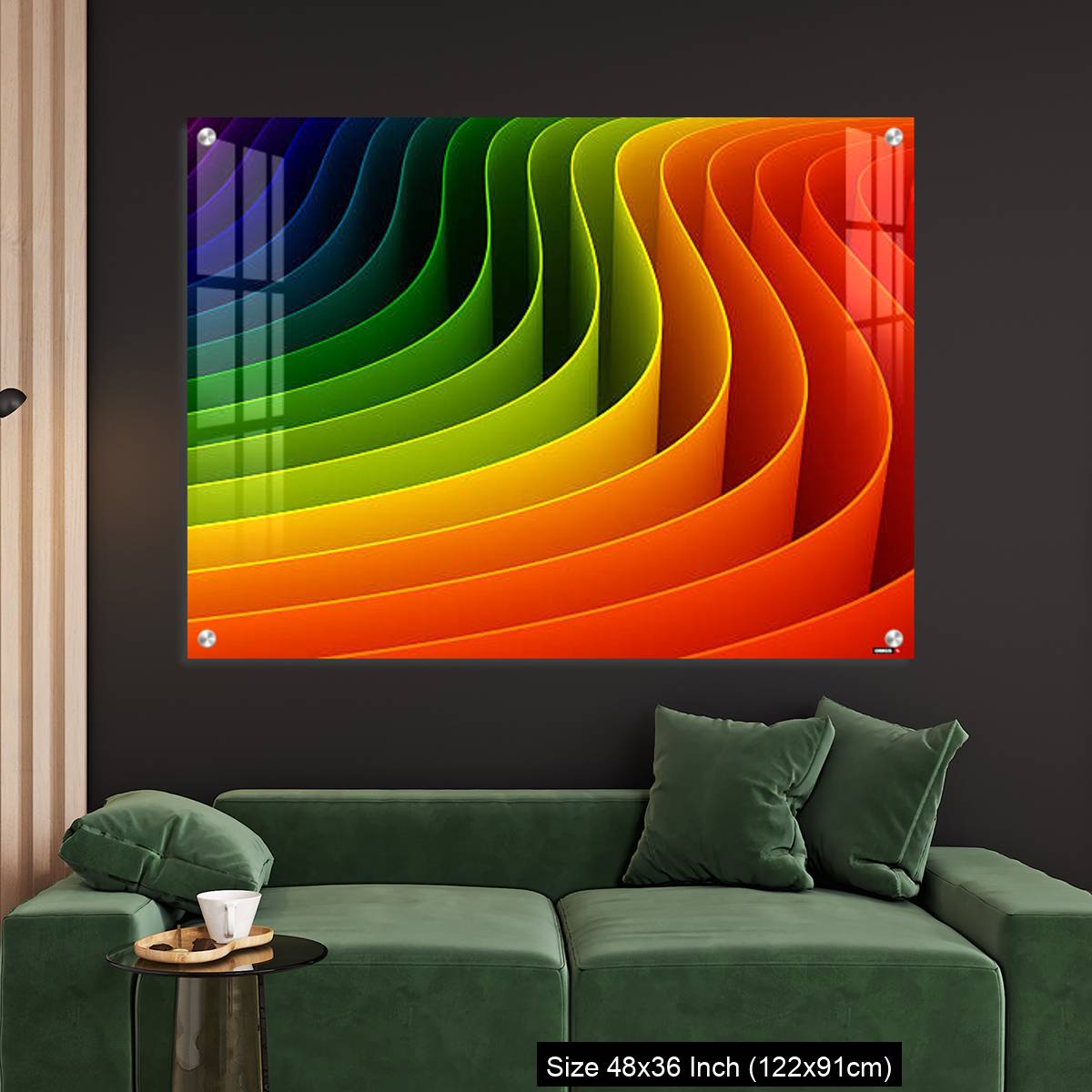 OMGs Acrylic Wall Decor – 3d colorful background - Image 4