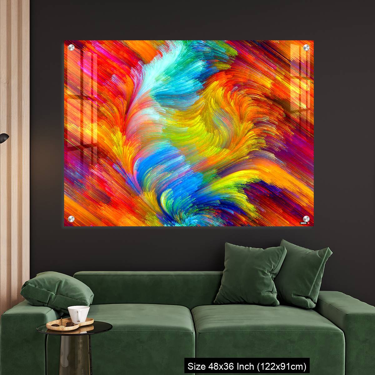 OMGs Acrylic Wall Decor – Color Abstraction - Image 4