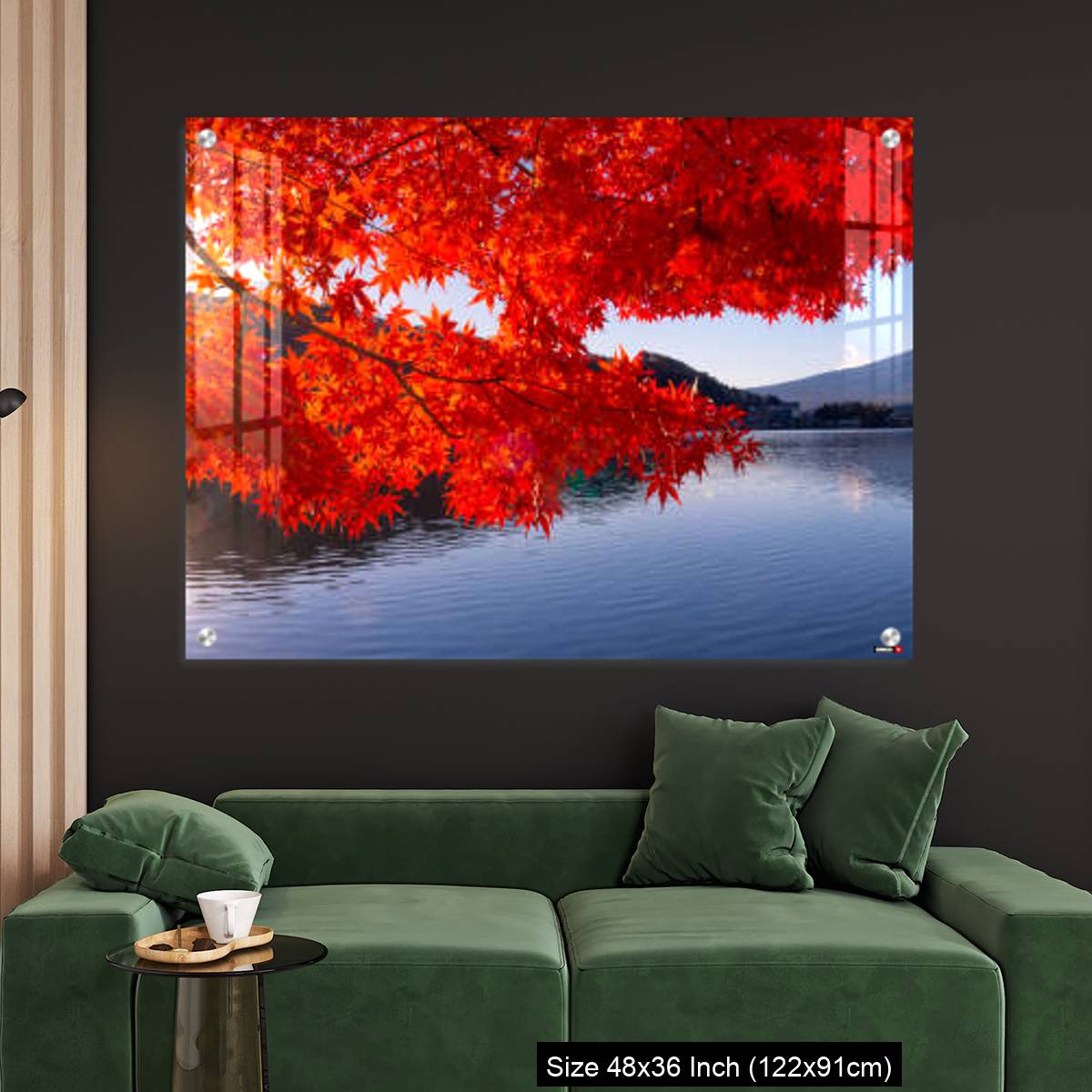 OMGs Acrylic Wall Decor – Mt Fuji in autumn view from lake Kawaguchiko - Image 4