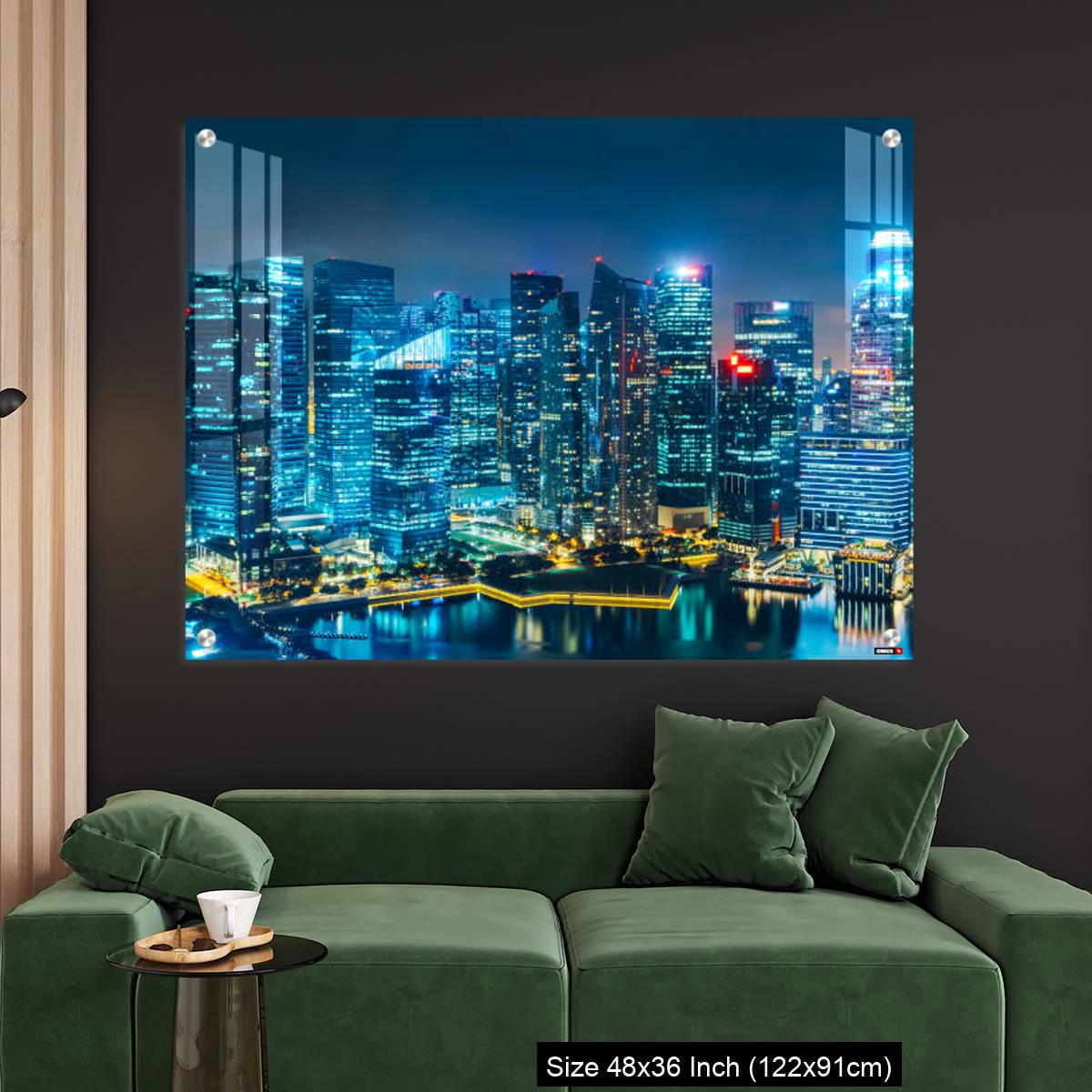 OMGs Acrylic Wall Decor – Singapore city skyline. - Image 4