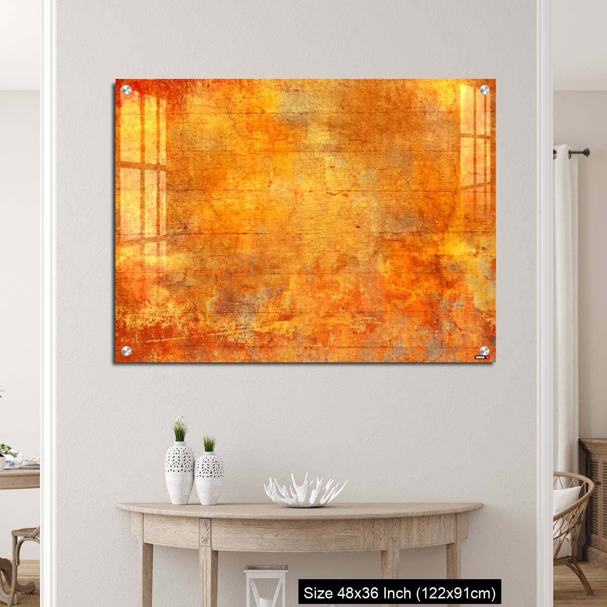 OMGs Acrylic Wall Decor – Fall colors background texture - Image 5