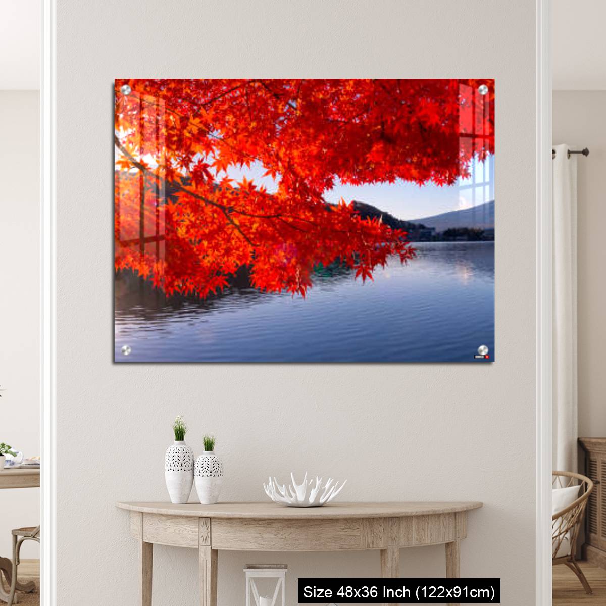 OMGs Acrylic Wall Decor – Mt Fuji in autumn view from lake Kawaguchiko - Image 5