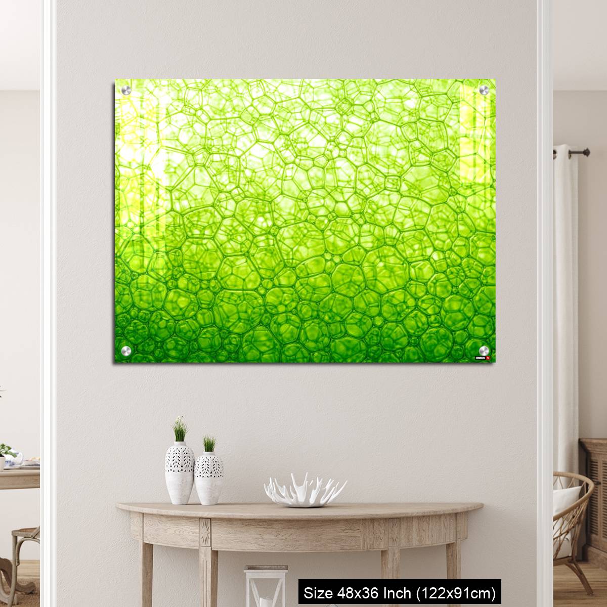 OMGs Acrylic Wall Decor – The close distance of the green bubble,Bubble, DNA, Drop, Liquid - Image 5