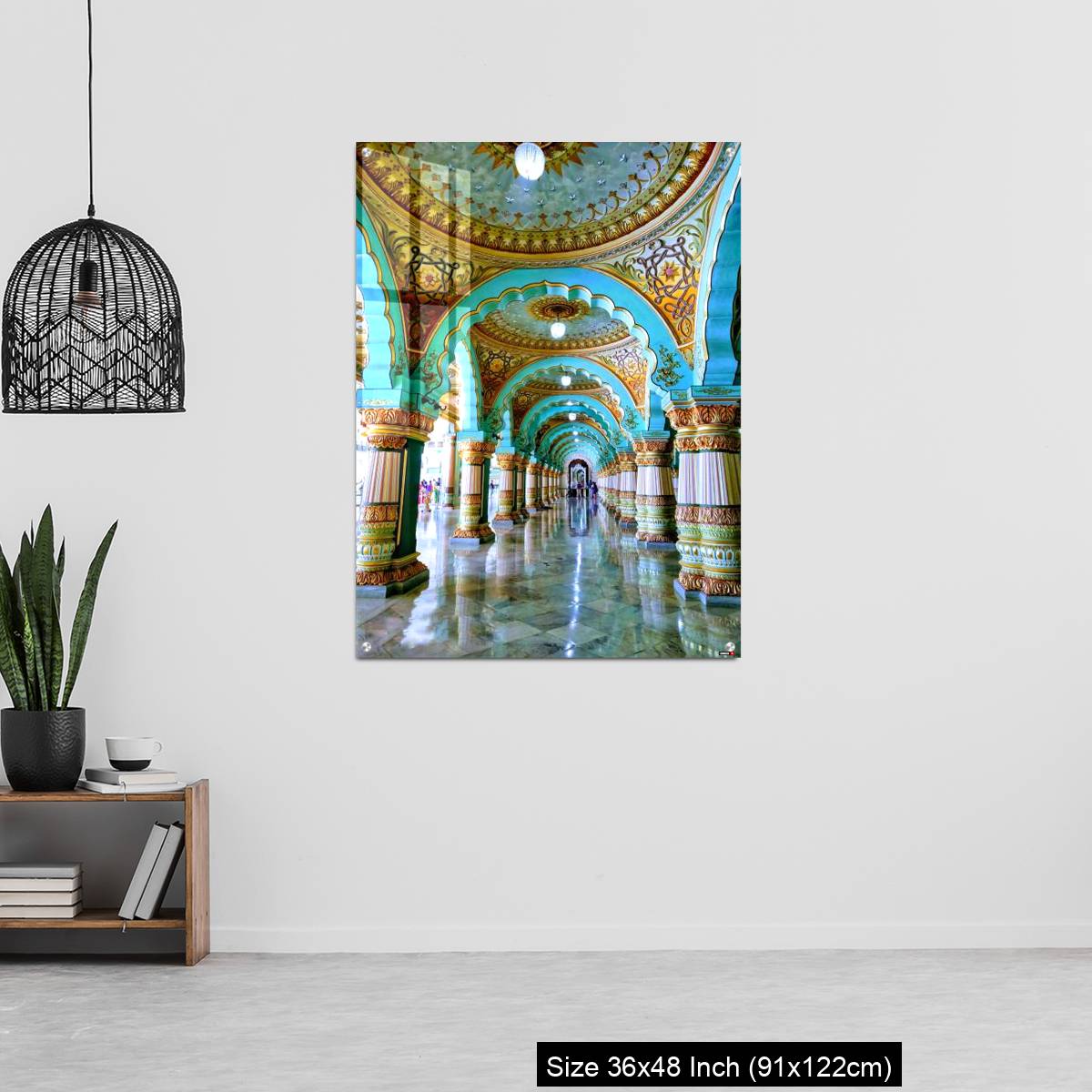 OMGs Acrylic Wall Decor – Mysuru palace inside view. - Image 6